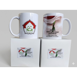 Mug Keramik merk SQone Dnan | Supplier Jual Mug Custom | Pusat Gelas Surabaya