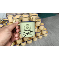 Cangkir Kopi Enamel Jadul | Supplier Gelas & Jual Gelas Murah | Pusat Gelas Surabaya