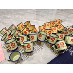 Cangkir Kopi Enamel Jadul | Supplier Gelas & Jual Gelas Murah | Pusat Gelas Surabaya