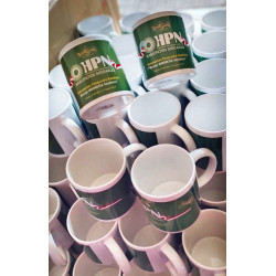 Mug Keramik merk SQone Dnan | Supplier Jual Mug Custom | Pusat Gelas Surabaya