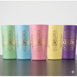 Gelas 212N Doff/Frosting Warna Incl. Sablon